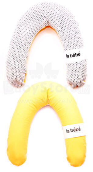 La Bebe™ Rich Maternity Pillow Art.81678 Lemon, 30x104 cm