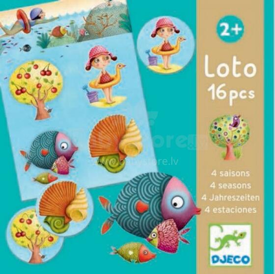 Djeco Lotto - 4 seasons Art. DJ08123