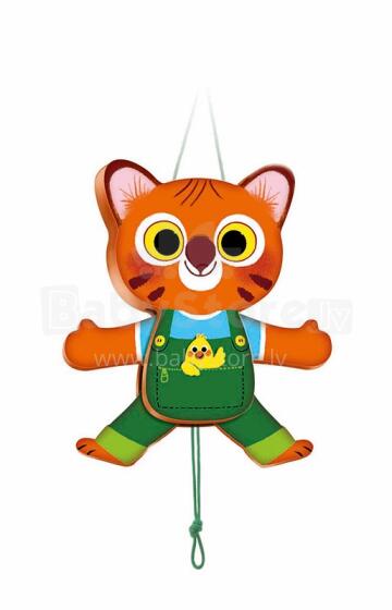 Djeco Jumping jack toys-Loustic Art. DJ06477 Koka marionete