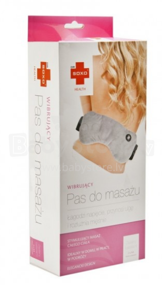 Soxo Art.69654 Massage belt Masāžas ierīce mugurai