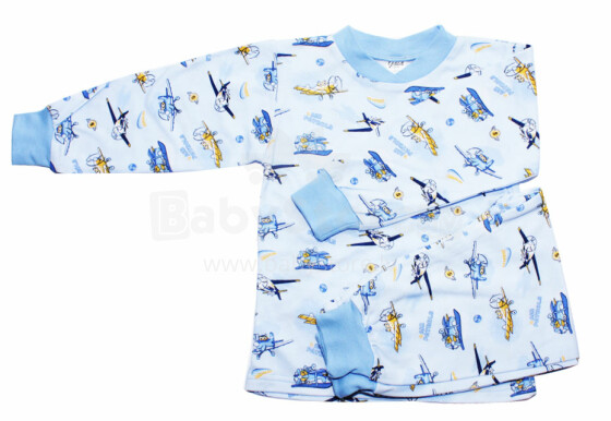 Galatex Art.81885 Air Patrols Blue Bērnu kokvilnas pidžama 