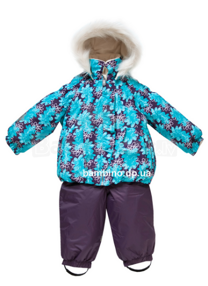 Lenne '16 Elisa 15313A/4055 Silts mazuļu ziemas termo kostīms jaka + bikses (74cm)