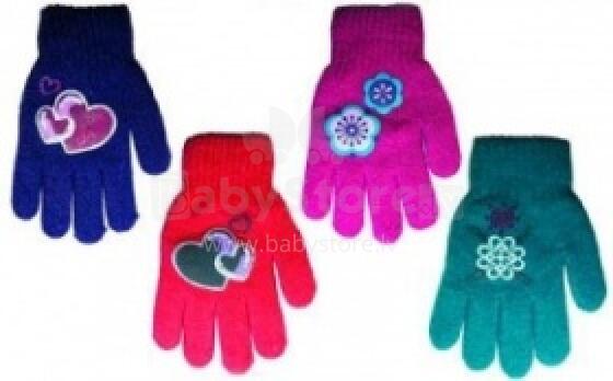 Yo!Baby Art.R-200A Gloves Детские тёплые перчатки с рисунком и фротэ подкладкой