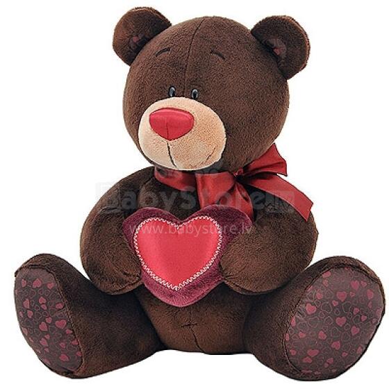 Orange Toys Choco&Milk Art. C003/15 Мягкая игрушка Мишка Choco With Heart (15 см)