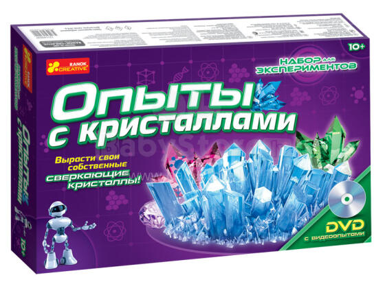 Ranok Creative Art 0320 Eksperimenti ar kristāliem