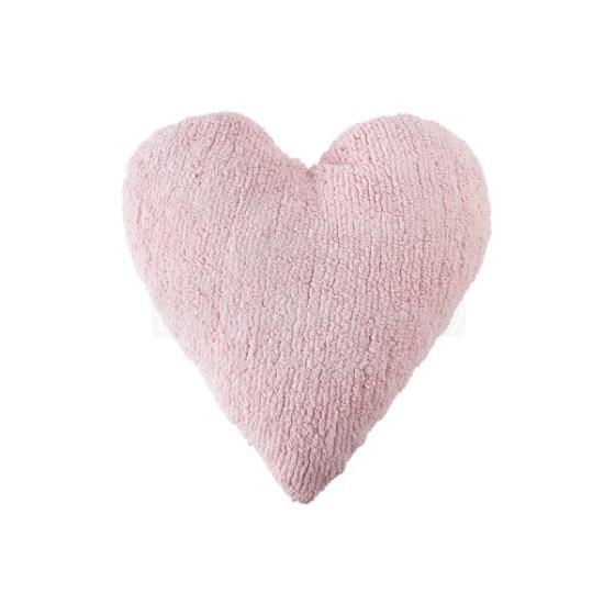 Lorena Canals Heart SC-HE-PK Dekoratīvais spilvens 100% kokvilna