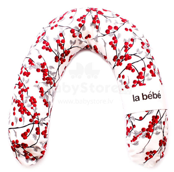 La Bebe™ Rich Cotton Nursing Maternity Pillow Art.82492 Lumikun Подковка для сна, кормления малыша 30x104 cm