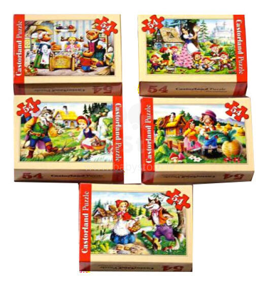 Castorland Art.005406 Kids puzzle - Bērnu puzle kastītē 54 elementi
