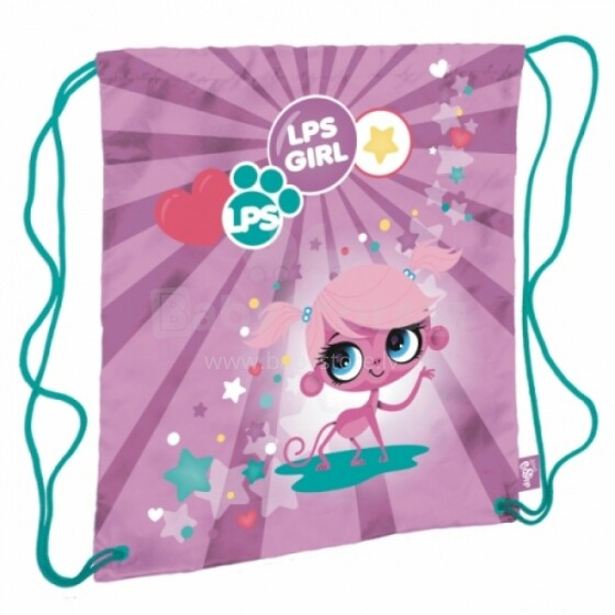 Starpak Art.288610 Littles Pet Shop Vaikų krepšys / Batų krepšys