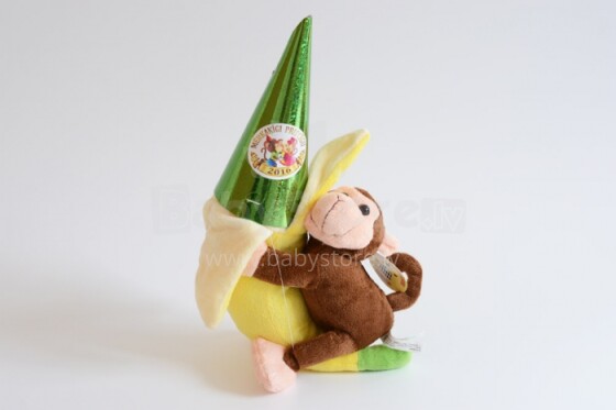 Plush Monkey Art.220101 Aukštos kokybės minkštas pliušinis žaislas 22cm