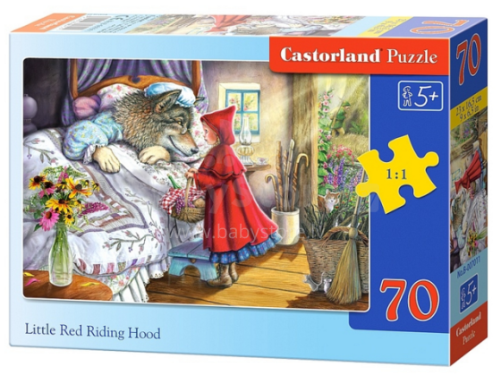Castorland Art.007127 Midi Kids puzzle Пазл для детей 70 деталей