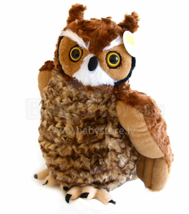 Plush Owl Art.223751 Высококачественная мягкая плюшевая игрушка 36cm