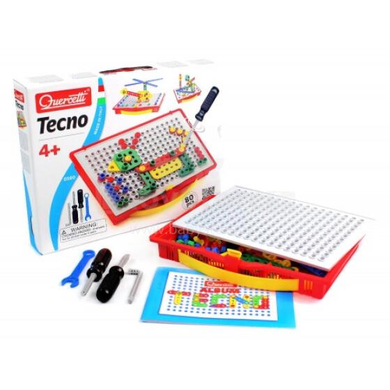 Quercetti Art. Q0560 Techno Konstruktors (80 gab.)