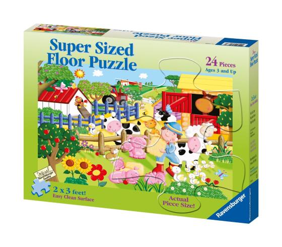 Ravensburger Art. 05288 My Little Farm Puzles, 24 gb.
