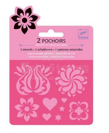 Djeco Small Stencils Ornaments Art. DJ09744