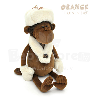 Oranžiniai žaislai 5010/25 minkštas žaislas beždžionė Nicolas (25cm)