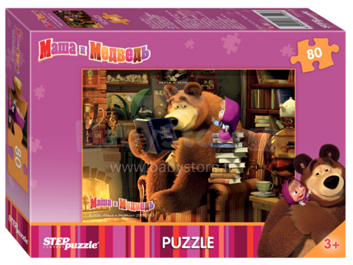 Step Puzzle Art.77112 puzzle Masha and the Bear 60det.