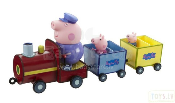 Peppa Pig Art. 05034 Žaidimų rinkinys „Senelio traukinys“