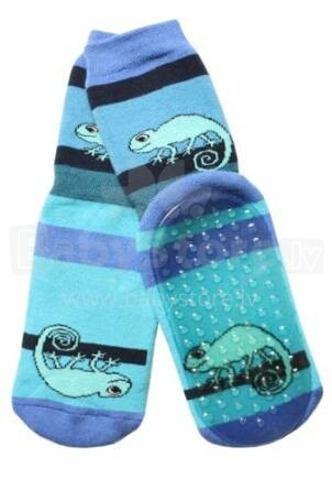 Weri Spezials Art.83077 Vaikiškos kojinės su ABS (ne nuožulniomis) mėlynomis