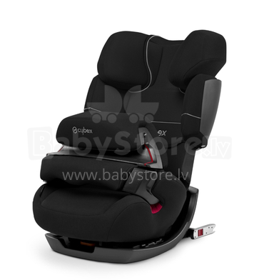 Cybex '18 Pallas-Fix Col. Pure Black Inovatīvs, īpaši drošs bērnu autokrēsls (9-36 kg)