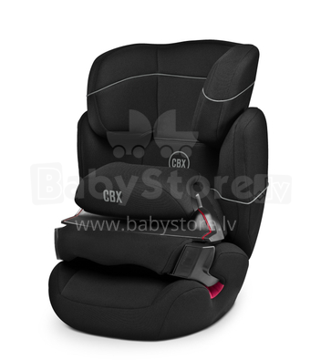 „Cybex '17“ Aura plk. „Pure Black“ Novatoriška, ypač saugi vaikiška kėdutė automobiliui (9-36 kg)