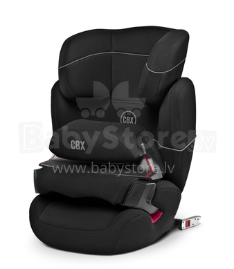 Cybex '17 Aura Fix Col. Pure Black Inovatīvs, īpaši drošs bērnu autokrēsls (9-36 kg)