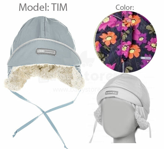 LENNE'15 Tim 14782-6050 Thermo cap Термо полушерстяная шапка для младенцев на завязочках