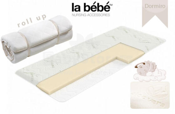La Bebe™ Dormiro Aloe Memory Art.83336 Baby cribbed matress