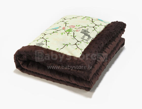 La Millou By Magdalena Rozczka Art. 83441 Infart Blanket Maggie Rose Vanilla Chocolate