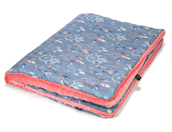 La Millou Art. 83468 Toddler Blanket Dream Catcher Coral Augstākās kvalitātes divpusēja sedziņa (80x100 cm) 