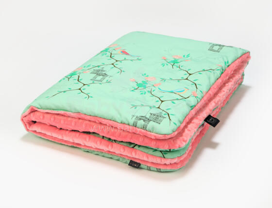 La Millou By Magdalena Rozczka Art. 83482 Toddler Blanket Maggie Rose Mint Coral