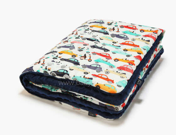 La Millou Art. 83498 Toddler Blanket La Mobile Navy Высококачественное детское двустороннее одеяло (80x100 см)