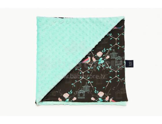 La Millou Art. 83565 Light Blanket L Maggie Rose Choco Opal Augstākās kvalitātes viegla divpusēja sedziņa (110x140 cm)