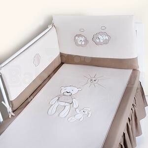 MimiNu Art.6750 Spacerek Комплект детского постельного белья из 2х частей 120x90 cm