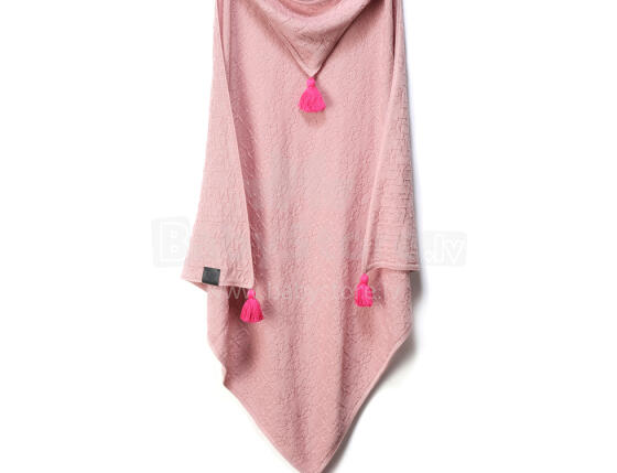 La Millou Art. 83621 Bamboo Tender Blanket Sweet Lolipop Высококачественное детское одеяло из бамбука с капюшоном (80x80 см)