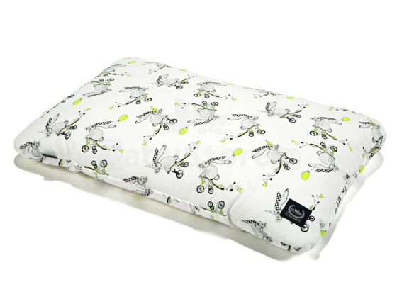 La Millou By Mommy Draws Art. 83850 Bed Pillow Funny Bunny Augstākās kvalitātes spilvens (40x60 cm)