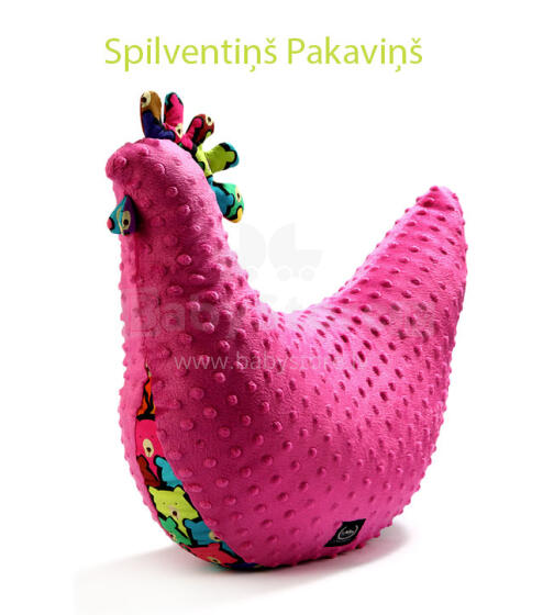 La Millou Art. 83867 Grandma Dana's Hen Large Raspberry Jelly Bears Augstākās kvalitātes spilvens / Barošanas spilvens (50x60 cm)