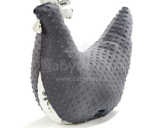 La Millou By Mommy Draws Art. 83907 Grandma Dana's Hen Large Grey Funny Bunny