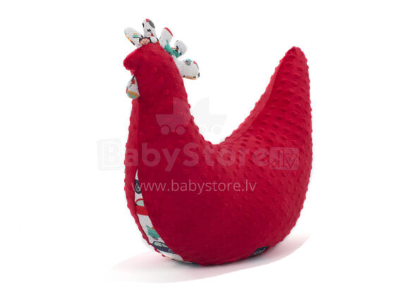 La Millou Art. 83924 Grandma Dana's Hen Large Red La Mobile Высококачественная детская подушка/ Подушка для кормления (50х60 см)