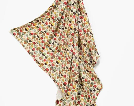 La Millou Art. 83927 Bamboo Wrap Me Up Blanket Cupcakes Высококачественное детское одеяло из бамбука (120x100 см)