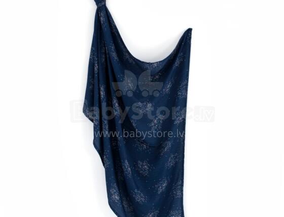 La Millou Art. 83937 Bamboo Muslin Confetti Navy Высококачественная муслиновая пелёнка из бамбука (120x100 см)