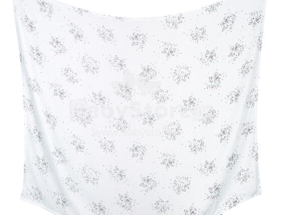 La Millou Art. 83945 Bamboo Muslin Confetti White Высококачественная муслиновая пелёнка из бамбука (120x100 см)