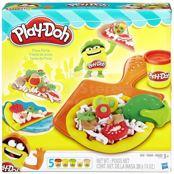 Play-Doh Plastilīna Picas veidošanas komplekts B1856