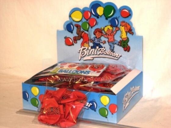 Bini Balloons Art.80805H Ladybird Надувные шары 8 шт.