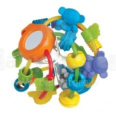 „Playgro Art“. 4082679 Mokomasis žaislas - žaiskite ir mokykitės kamuolio