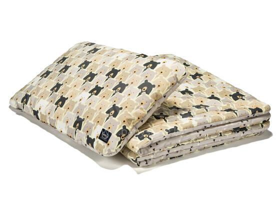 La Millou Art. 84030 Bedclouthes M Pure Bears&Pure Diamonds Augstākās kvalitātes sedziņa un spilvens