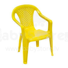 Garden Baby Art.800016 Bērnu krēsliņš dārzam Dzeltens