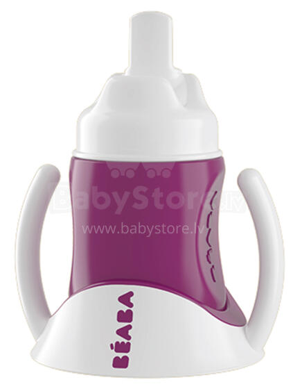 Beaba Ellipse spout cup Art.913368 Бутылка с рукояткой 260 ml ( 6 m)