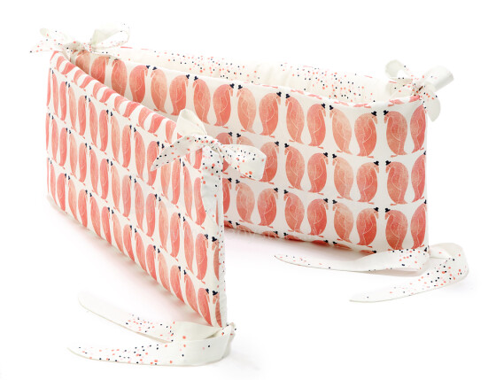 „La Millou“ menas. 84074 Bamperio pingvinas „Pepe & Confetti Pink Premium Bed Edge“ (70x70x70 cm)