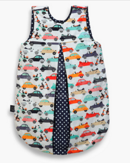 La Millou Art. 84106 Sleeping Bag M La Mobile&Polka Dots Детский спальный мешок с застежкой на молнии